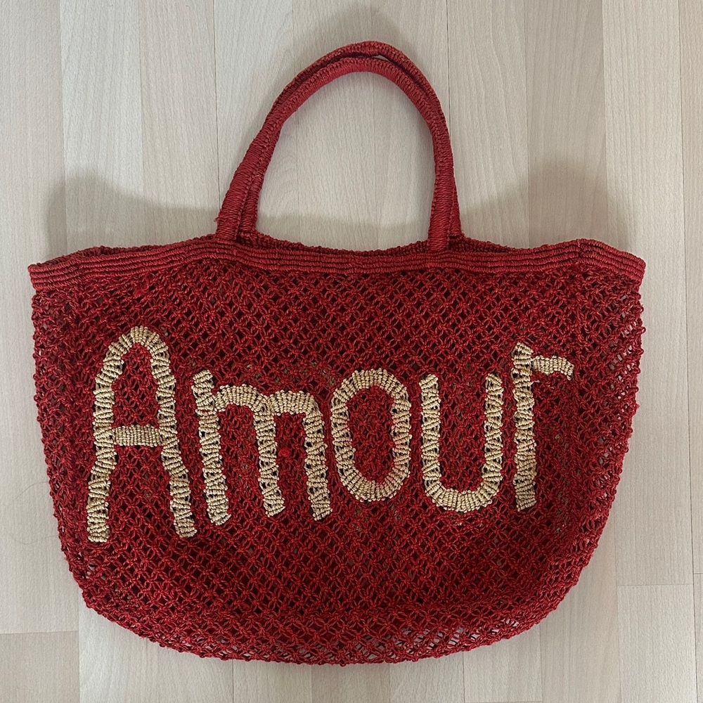 Straw bag